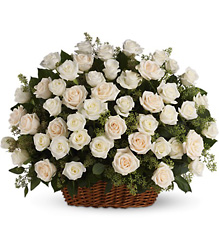 Bountiful Rose Basket from McIntire Florist in Fulton, Missouri